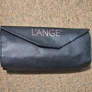 Lange Black and Gold Clutch